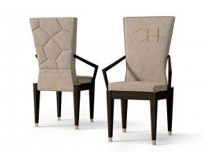 Carpanese Home Italian Dining Armchair 7511 Contemporary Collection