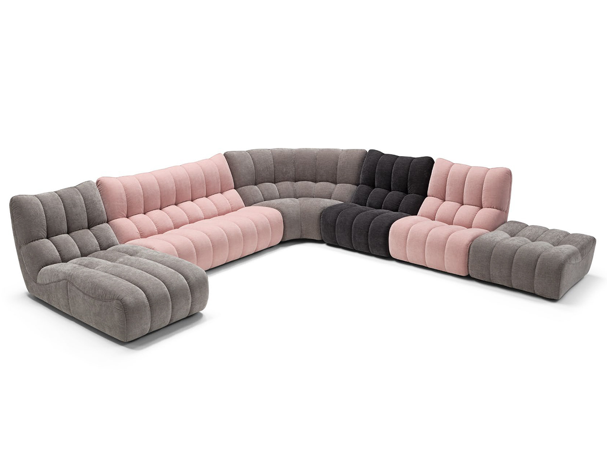 Deseo Italian Sectional Sofa By Franco