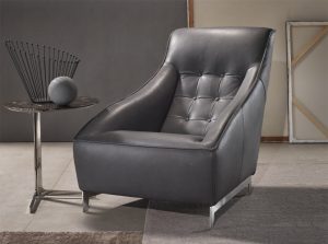 Gerard Italian Accent Armchair by Franco Ferri Made in Italy