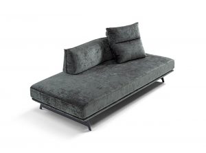STOR Italian Chaise Lounge by Franco Ferri Made in Italy