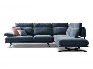 Santorini Italian Sectional Sofa by Franco Ferri Made in Italy