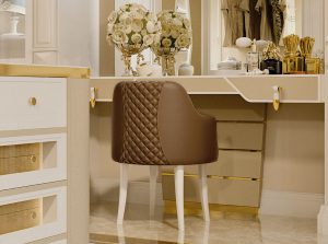 kiss upholstered dining chair by formenti italy 1