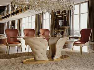 prince luxury dining table formenti italy 1