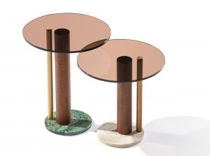 Carpanese Home Athena Modern Italian End Table