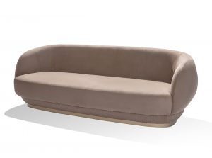 Carpanese Home Moon Modern Italian Sofa Living Room Sofa Set