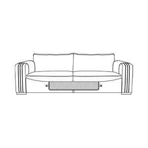 Sofa W92.1″