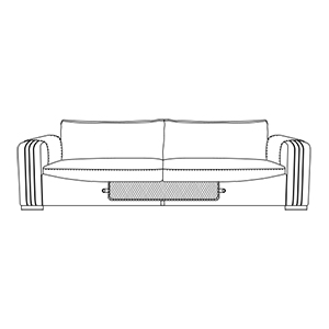 Sofa W103.4″