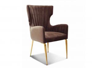 glenda luxury upholstered dining chair by formenti italy 1