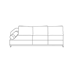 Left Sofa Section