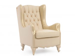 nina italian upholstered arm chair by formenti 1