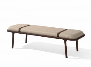 Carpanese Home Belts Modern Italian Bench
