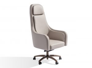 Carpanese Home Royal Modern Italian Swivel Offce Armchair