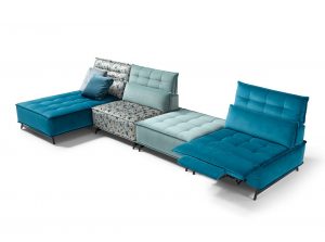 Fende Italian Sectional Sofa by Franco Ferri Made in Italy 02