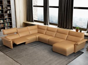 Orsara Italian Sectional Sofa by Franco Ferri Made in Italy U shape
