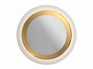 amore contemporary upholstered mirror by formenti italy 1