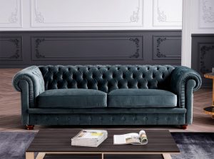 Hermes Italian Sofa by Franco Ferri Made in Italy
