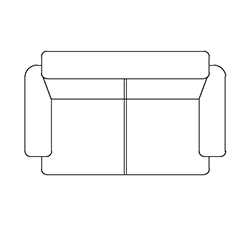 Sofa (W64″)