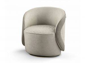 malibu upholstered italian arm chair by formenti 1