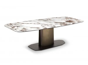 aviator keramik lift adjustable dining table cattelan italia 1