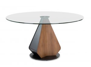 gea modern round glass dining table elite modern 1