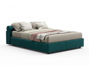 Novaluna Sunset Modern Upholstered Bed Made in Italy 06