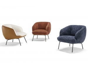 baby modern italian accent armchair by novaluna italy 09