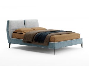 dorian slim modern italian bed by novaluna
