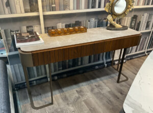 hera modern vanity desk alf group floor sample sale 1