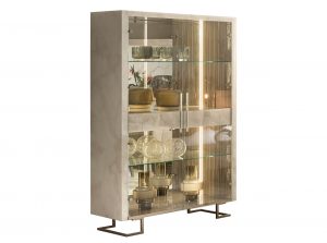 luce light modern china curio cabinet adora arredoclassic 7