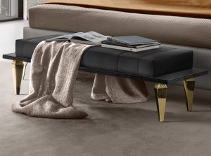 moderna upholstered italian bench adora arredoclassic 1