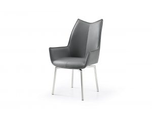 9437 Dining Table with 1218 swivel dark grey chair6