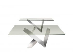 Vetro table and console