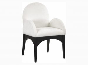 Waldorf Chenille Fabric Dining Arm Chair 25