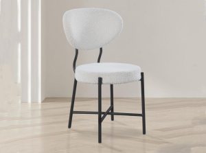 allure boucle fabric dining chair 6