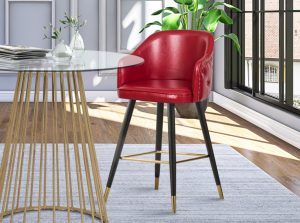 barbos faux leather counter stool 15