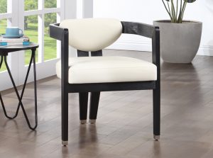 carlyle faux leather dining chair 6