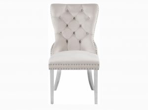 carmen velvet dining chair 1