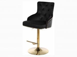 claude velvet adjustable bar counter stool 5 1