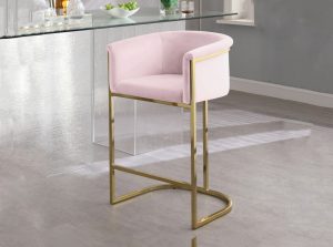 donatella velvet counter stool 1