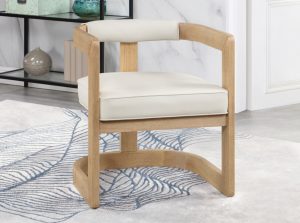 manchester faux leather dining chair 1