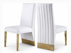 porsha faux leather dining chair 8