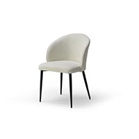 2107 Dining Chair w/ Black Legs