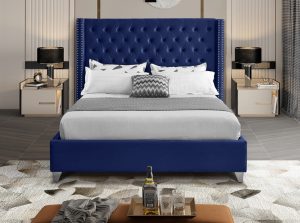 aiden velvet bed 4