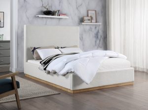 alfie linen textured fabric bed 17