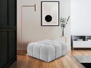 ames boucle fabric ottoman 2