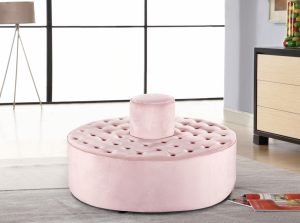 banquet roundaround velvet ottoman 5