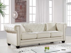 bowery velvet sofa 4