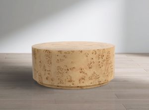 burl coffee table meridian 6