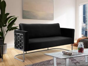 casa velvet sofa 6