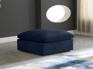 cozy velvet ottoman 1
